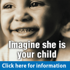 Advert: Imagine she is your child
